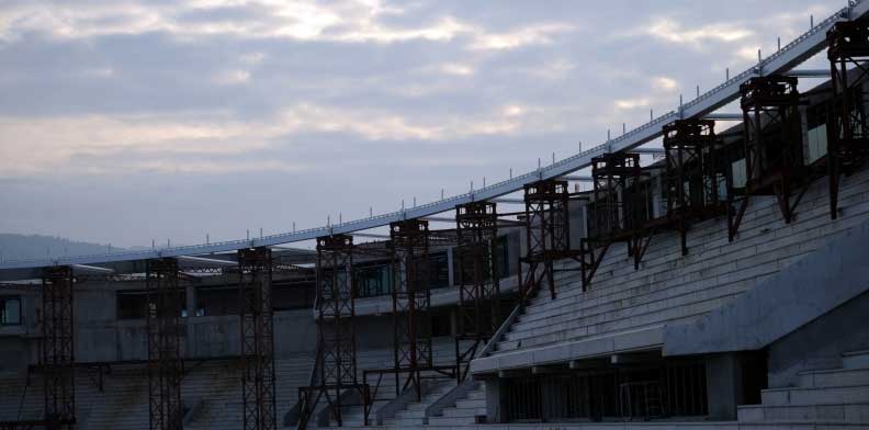 Timsah Arena Yapım Aşaması fotoğrafları
