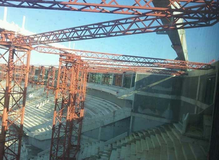 Timsah Arena Yapım Aşaması fotoğrafları