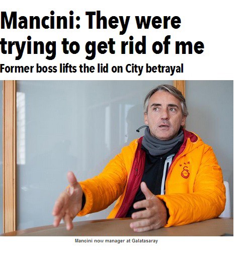 Roberto Mancini Röportaj Gazete