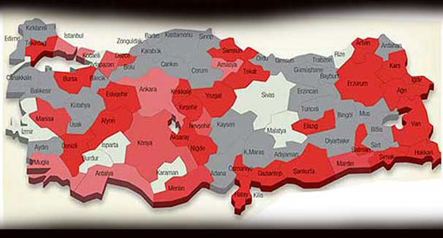 68 ilin iki yakası bir araya gelmiyor