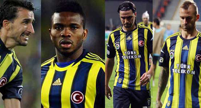 Fenerbahçe’de 6 oyuncu kadroda yok
