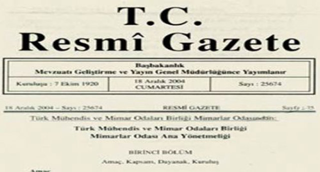 Hükümet ve Cemaatin kavgası resmi gazetede
