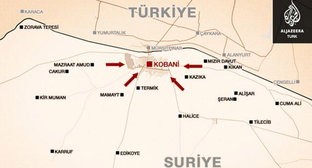 IŞİD, Kobani’yi ele geçirmek için dış mahalleleri ele geçirdi!