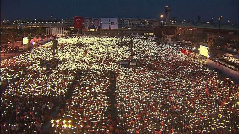 15 Temmuz anma töreni - Atatürk Havalimanı